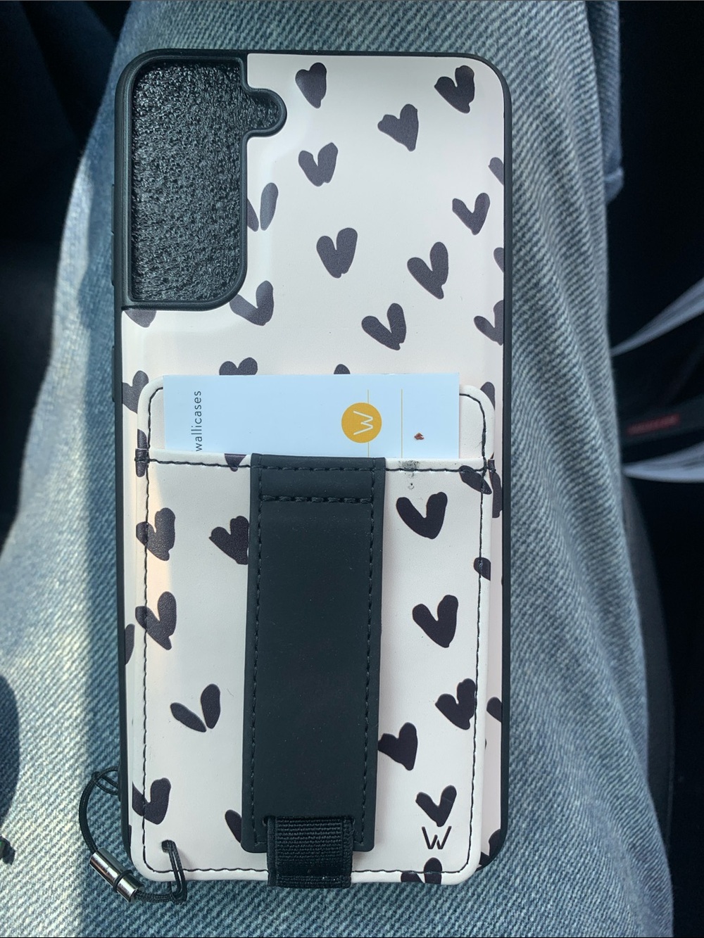 Samsung Galaxy S21 phone case with wallet magnet